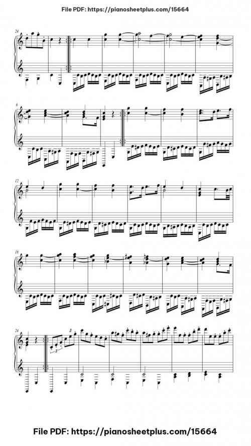 12 Variations on "Ah, vous dirai-je, Maman" in C Major, K. 265/300e by Wolfgang Amadeus Mozart Level Mid-Advanced 14 12 Variations on "Ah, vous dirai-je, Maman" in C Major, K. 265/300e piano sheet music free pdf
