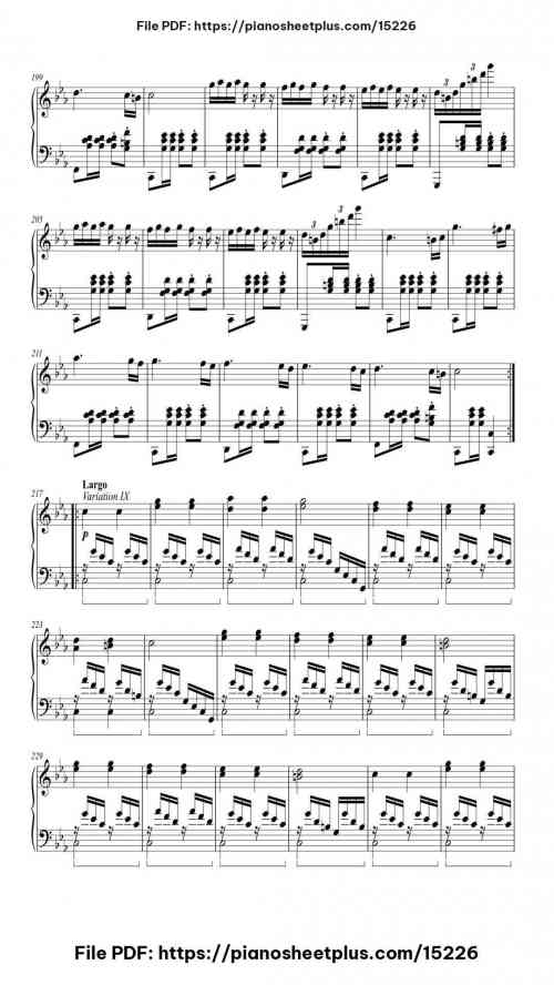 12 Variations on "Ah! Vous dirai-je, maman", K. 265/300e by Wolfgang Amadeus Mozart LevelMid-Advanced 15 12 Variations on "Ah! Vous dirai-je, maman", K. 265/300e piano sheet music free pdf