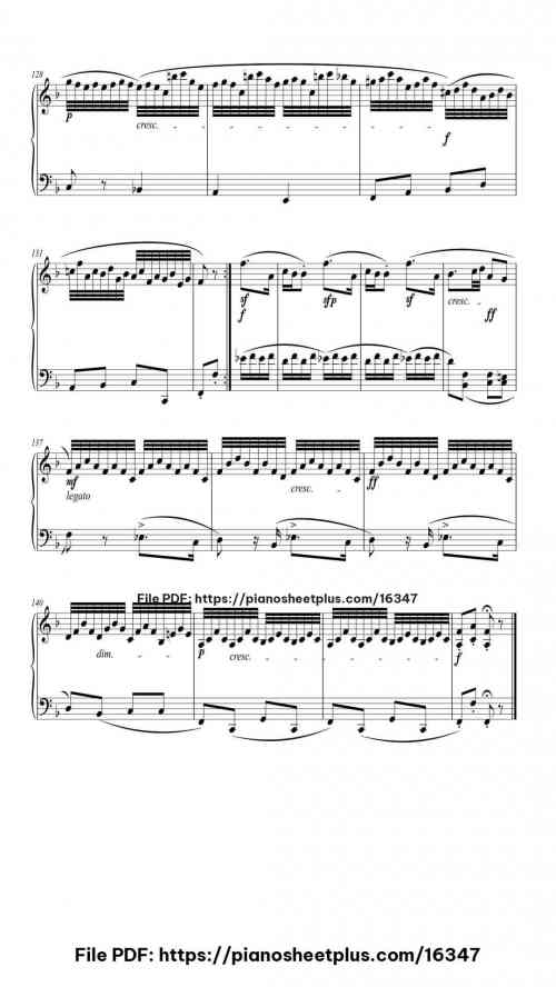 6 Variations in F Major, K. 54 by Wolfgang Amadeus Mozart Level Mid-Advanced 10 6 Variations in F Major, K. 54 piano sheet music free pdf