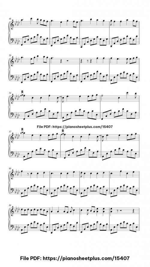 A Love For Life by Yanni Level Intermediate 10 A Love For Life piano sheet music free pdf