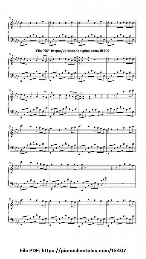 A Love For Life by Yanni Level Intermediate 9 A Love For Life piano sheet music free pdf