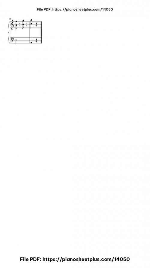 A Short Story No. 22, Op. 39 - Piano Sheet Music – Free PDF Download 4 A Short Story No. 22, Op. 39 piano sheet music free pdf