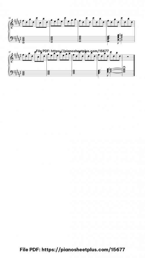 A Sky Full of Stars by Coldplay Level Intermediate 10 A Sky Full of Stars piano sheet music free pdf