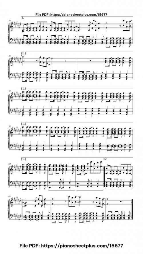 A Sky Full of Stars by Coldplay Level Intermediate 8 A Sky Full of Stars piano sheet music free pdf