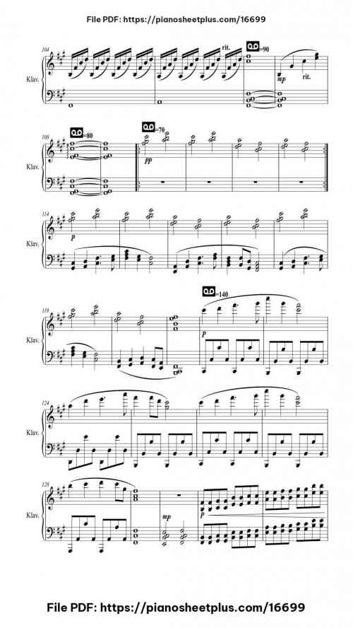 A Walk Through the Bamboo Forest by Gladhutt Sidcash Level Intermediate 12 A Walk Through the Bamboo Forest piano sheet music free pdf