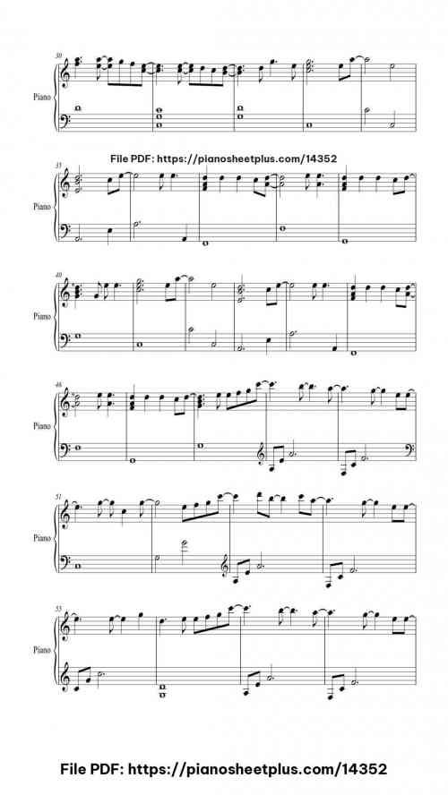 All of Me - Piano Sheet Music PDF – Free to Download 5 All of Me piano sheet music free pdf