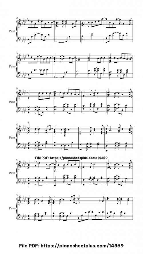 All of Me - Download Piano Sheet Music – Free PDF 9 All of Me piano sheet music free pdf