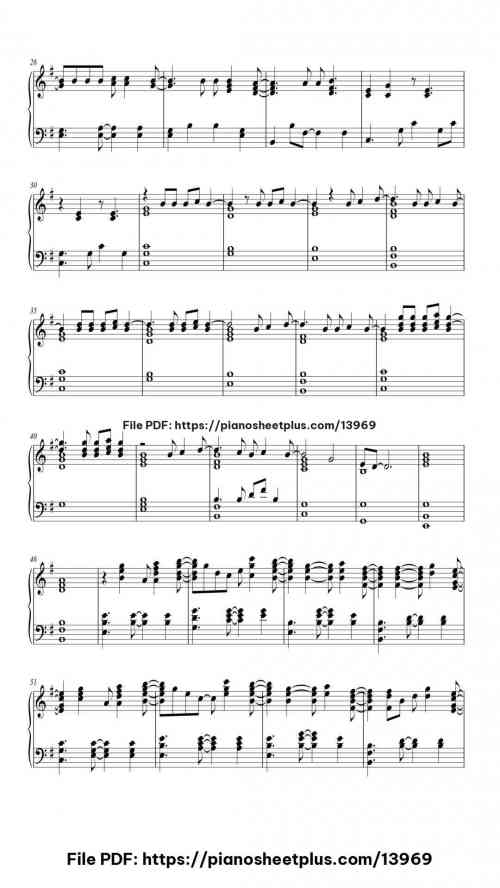 Another Love - Piano Music Score PDF – Free Download 5 Another Love piano sheet music free pdf