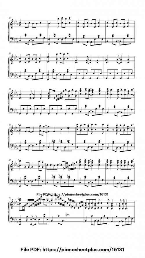 APT by ROSÉ, Bruno Mars Level Intermediate 8 APT piano sheet music free pdf