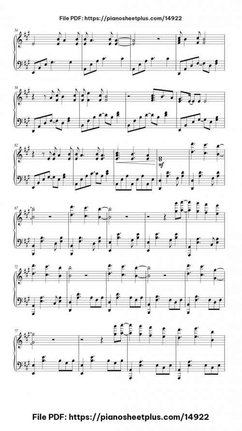 As It Was by Harry Styles Level Beginner 8 As It Was piano sheet music free pdf