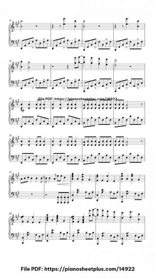 As It Was by Harry Styles Level Beginner 9 As It Was piano sheet music free pdf