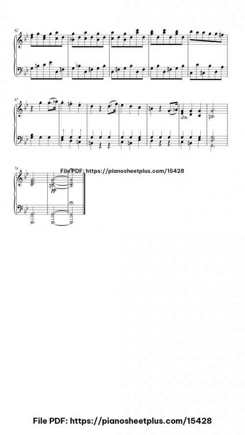 Bagatelle in G Minor, Op. 119, No. 1 by Ludwig van Beethoven Level Intermediate 6 Bagatelle in G Minor, Op. 119, No. 1 piano sheet music free pdf
