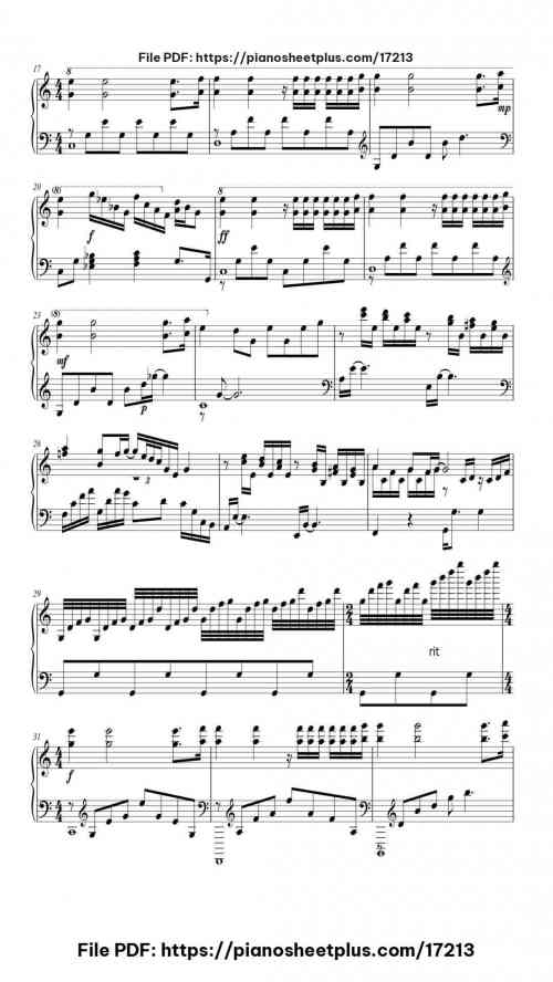 Ballade Pour Adeline by Paul deSennville Level Intermediate 5 Ballade Pour Adeline piano sheet music free pdf