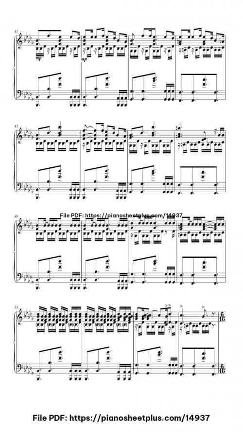Believer by Imagine Dragons Level Mastery 9 Believer piano sheet music free pdf