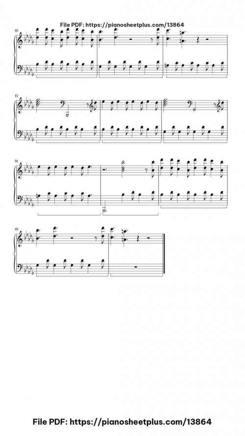 Believer - Piano Music Score PDF – Free Download 12 Believer piano sheet music free pdf