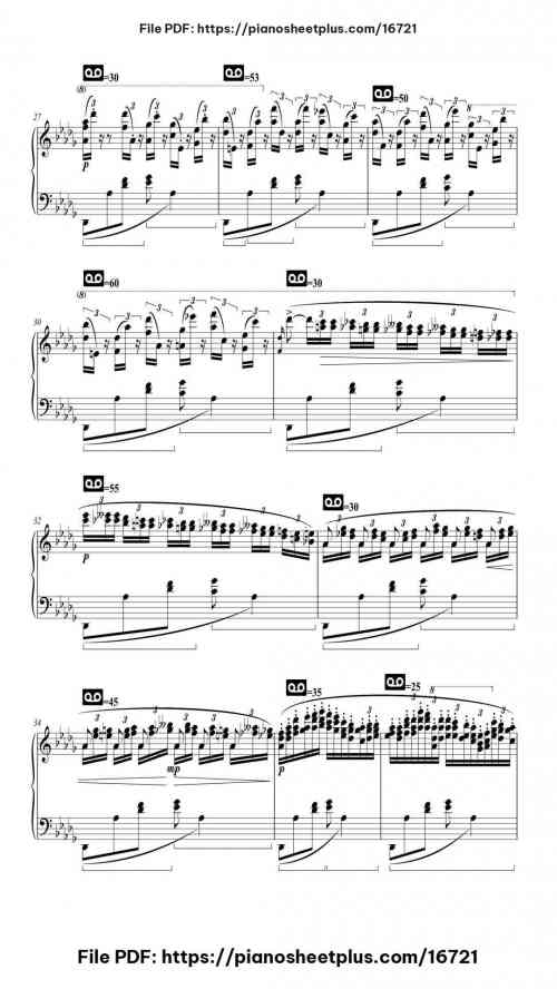 Berceuse, Op. 57 by Frédéric Chopin Level Mastery 10 Berceuse, Op. 57 piano sheet music free pdf