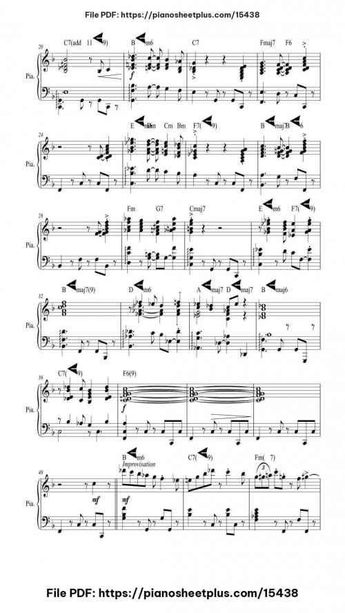 Bossa Nova U.S.A. by The Dave Brubeck Quartet Level Intermediate 6 Bossa Nova U.S.A. piano sheet music free pdf