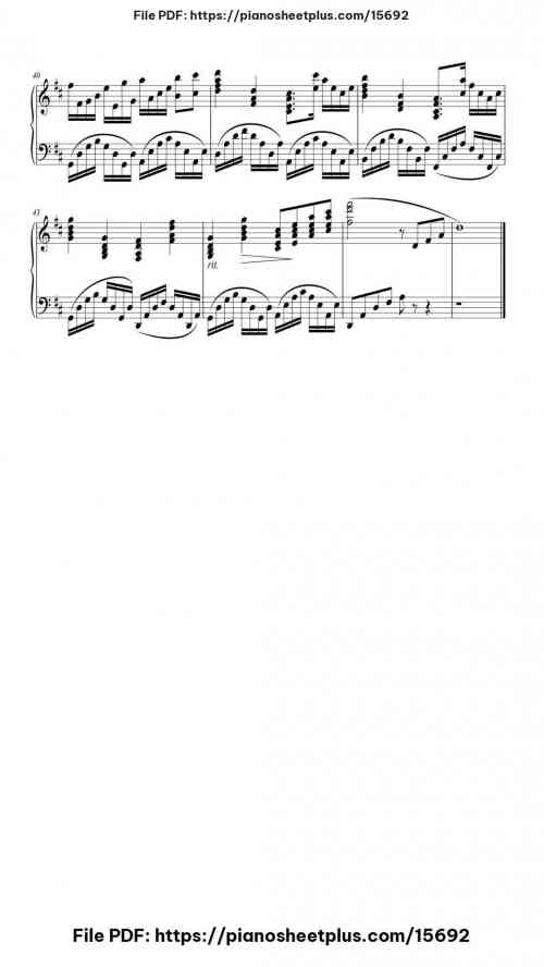 Canon in D Major by Johann Pachelbel Level Beginner 6 Canon in D Major piano sheet music free pdf