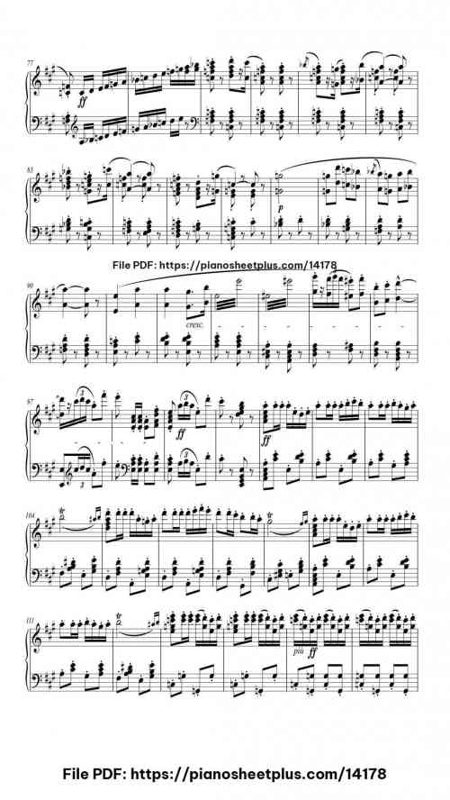 Carmen - Overture - Piano Sheet Music PDF – No Cost 7 Carmen - Overture piano sheet music free pdf