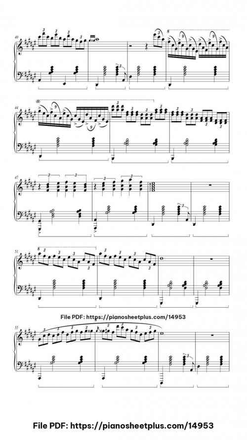 Chicago by Sofiane Pamart Level Advanced 9 Chicago piano sheet music free pdf