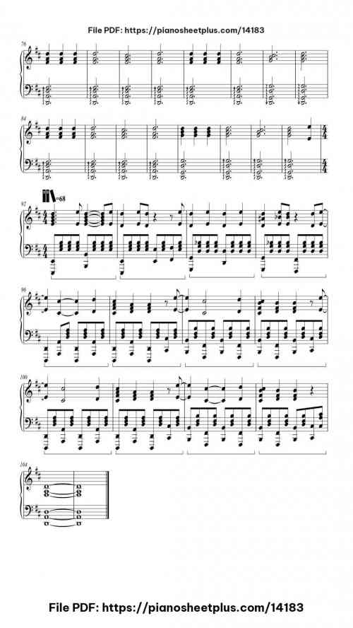 Christmas Kids - Free Piano Sheet Music for Solo (PDF) 8 Christmas Kids piano sheet music free pdf