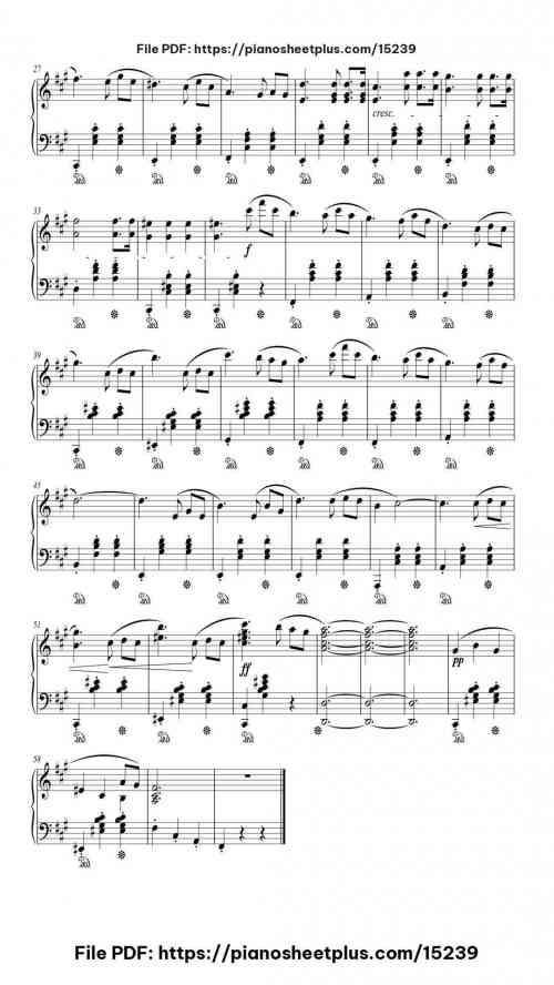Cinq pièces pour le piano, Op. 17: No. 1, Mazurka by 20065364 Level Intermediate 4 Cinq pièces pour le piano, Op. 17: No. 1, Mazurka piano sheet music free pdf