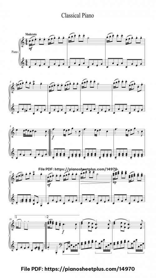 Classical Piano by Urnor Level Advanced 7 Classical Piano piano sheet music free pdf
