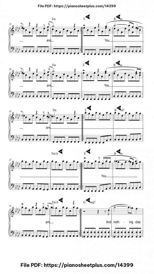 Clocks - Coldplay - Download Free Piano Sheet Music in PDF 8 Clocks - Coldplay piano sheet music free pdf