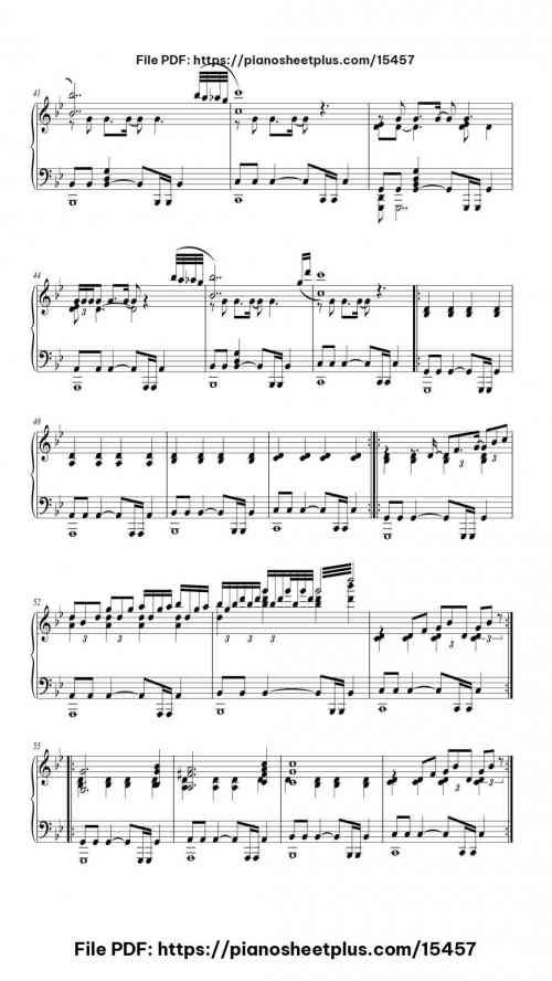 Clubbed to Death by Rob Dougan Level Mid-Advanced 8 Clubbed to Death piano sheet music free pdf