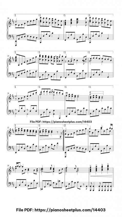 Colors of the Wind - Free Piano Score PDF Download 5 Colors of the Wind piano sheet music free pdf