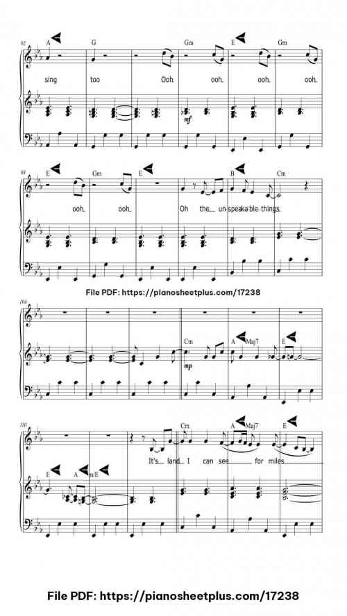 Daydreaming by Dark Dark Dark Level Beginner 15 Daydreaming piano sheet music free pdf