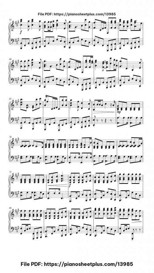 Die With A Smile - Printable Piano Sheet Music (Free PDF) 7 Die With A Smile piano sheet music free pdf