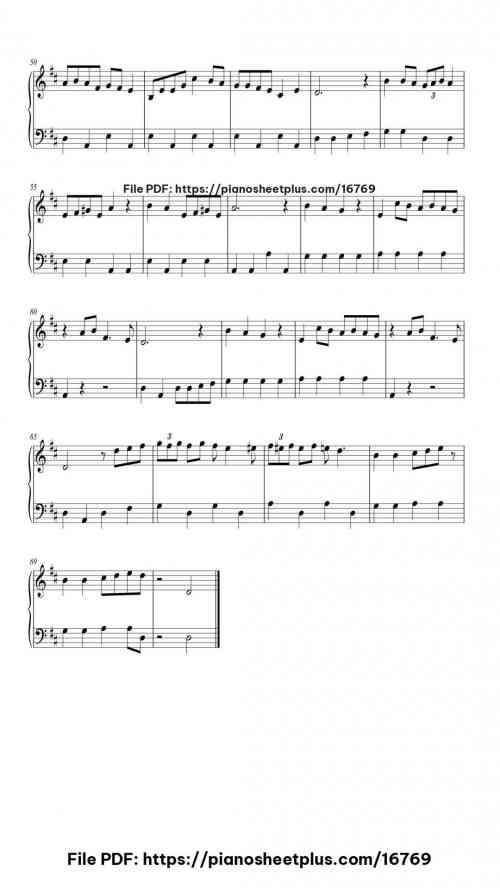 Doraemon no Uta by Oceanband Level Beginner 6 Doraemon no Uta piano sheet music free pdf