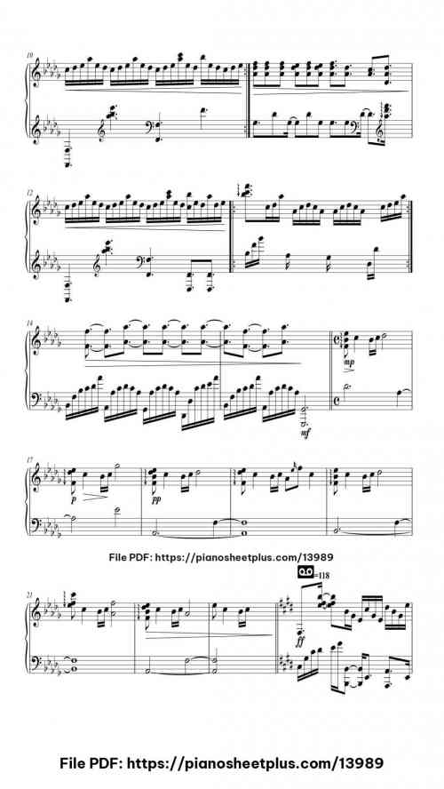 Drowning Love - Free PDF Piano Score Download 5 Drowning Love piano sheet music free pdf