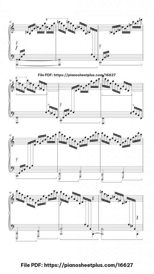 Étude Op. 10, No. 1 in C Major by Frédéric Chopin Level Intermediate 11 Étude Op. 10, No. 1 in C Major piano sheet music free pdf