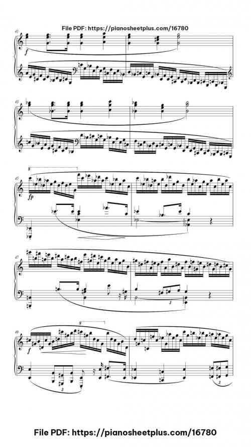 Etude Op. 25 No. 11 in A Minor "Winter Wind" by Frédéric Chopin Level Advanced 15 Etude Op. 25 No. 11 in A Minor "Winter Wind" piano sheet music free pdf