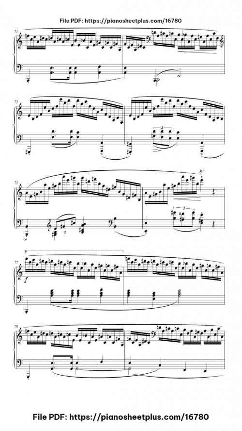 Etude Op. 25 No. 11 in A Minor "Winter Wind" by Frédéric Chopin Level Advanced 18 Etude Op. 25 No. 11 in A Minor "Winter Wind" piano sheet music free pdf