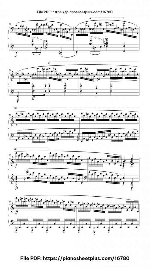 Etude Op. 25 No. 11 in A Minor "Winter Wind" by Frédéric Chopin Level Advanced 19 Etude Op. 25 No. 11 in A Minor "Winter Wind" piano sheet music free pdf