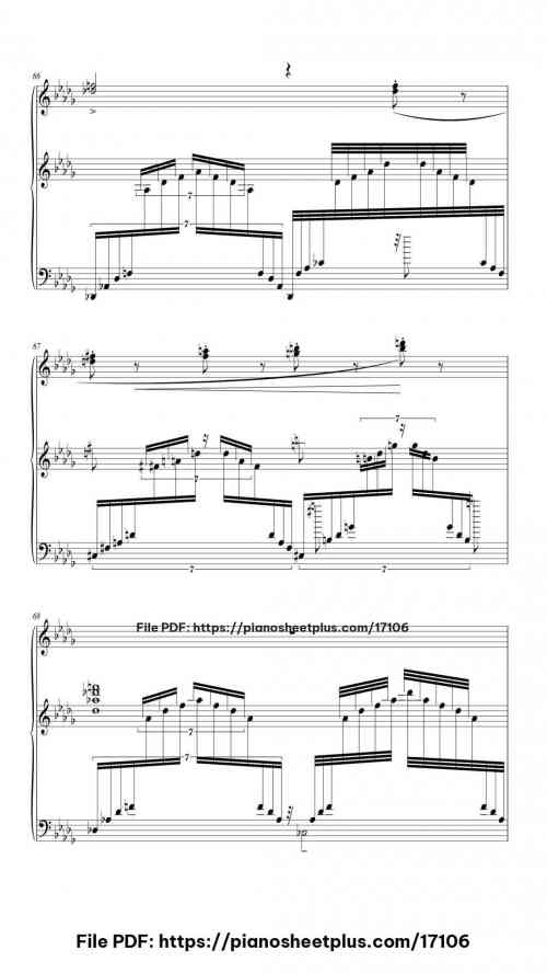 Études d'exécution transcendante, S. 144: No. 3 "Un sospiro" by Franz Liszt Level Mastery 36 Études d'exécution transcendante, S. 144: No. 3 "Un sospiro" piano sheet music free pdf