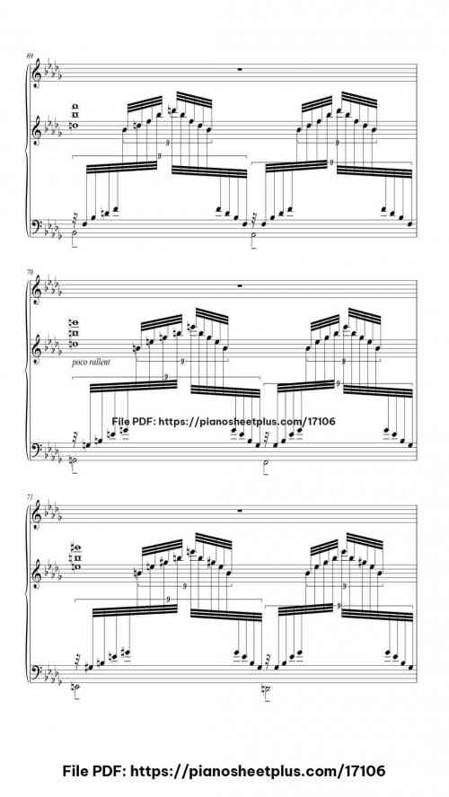 Études d'exécution transcendante, S. 144: No. 3 "Un sospiro" by Franz Liszt Level Mastery 37 Études d'exécution transcendante, S. 144: No. 3 "Un sospiro" piano sheet music free pdf