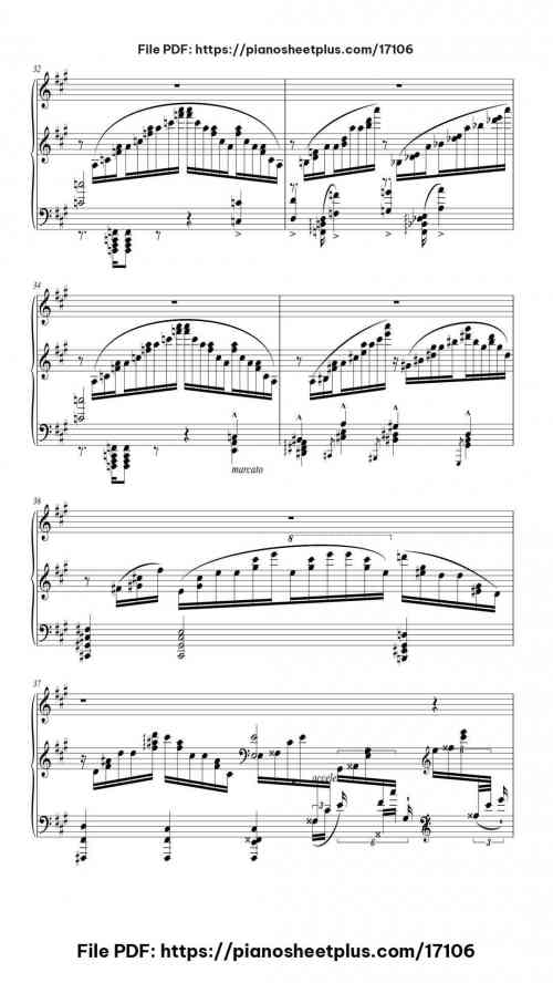 Études d'exécution transcendante, S. 144: No. 3 "Un sospiro" by Franz Liszt Level Mastery 28 Études d'exécution transcendante, S. 144: No. 3 "Un sospiro" piano sheet music free pdf