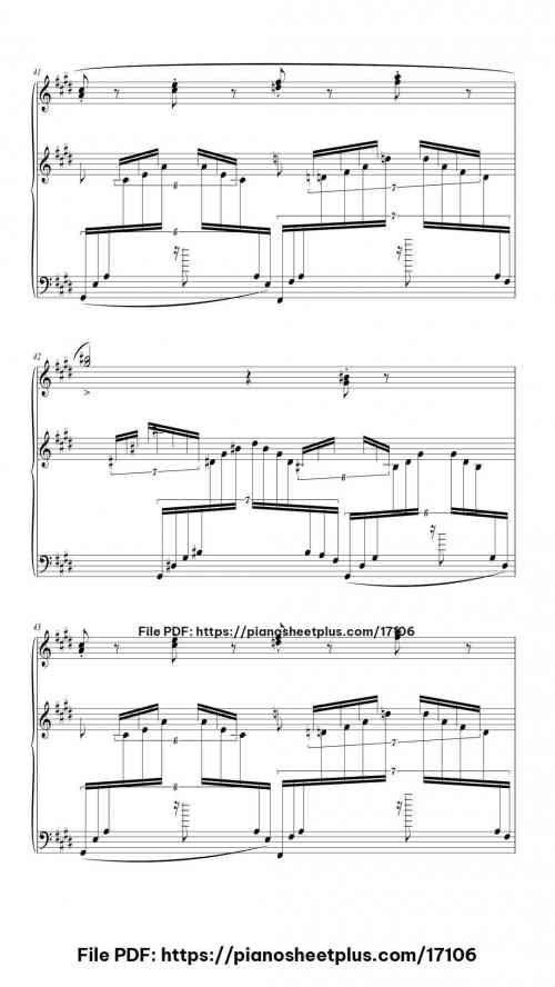 Études d'exécution transcendante, S. 144: No. 3 "Un sospiro" by Franz Liszt Level Mastery 30 Études d'exécution transcendante, S. 144: No. 3 "Un sospiro" piano sheet music free pdf