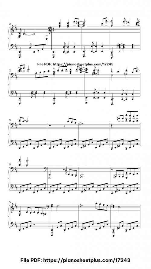 Everything I Wanted by Billie Eilish Level Mid-Advanced 7 Everything I Wanted piano sheet music free pdf
