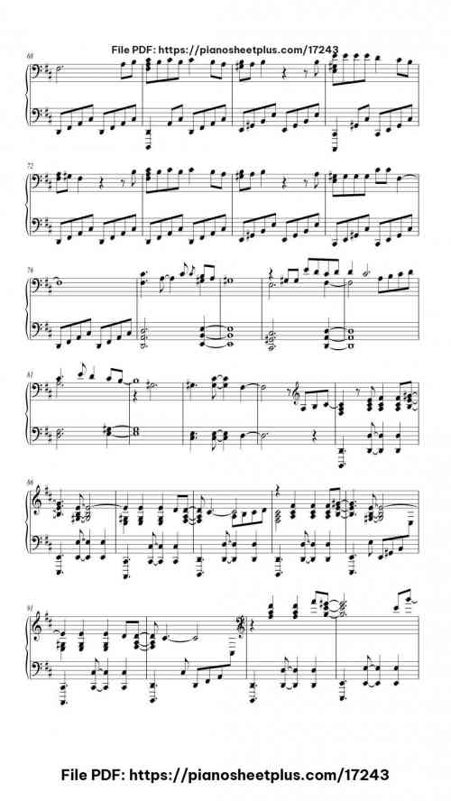 Everything I Wanted by Billie Eilish Level Mid-Advanced 8 Everything I Wanted piano sheet music free pdf