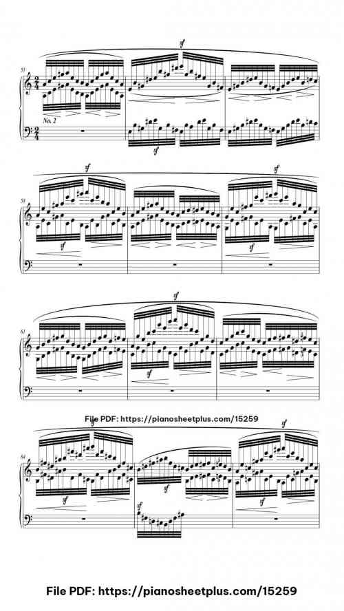 Exercises based on Beethoven's Symphony No. 7 (2nd movement) by Robert Schumann Level Advanced 16 Exercises based on Beethoven's Symphony No. 7 (2nd movement) piano sheet music free pdf