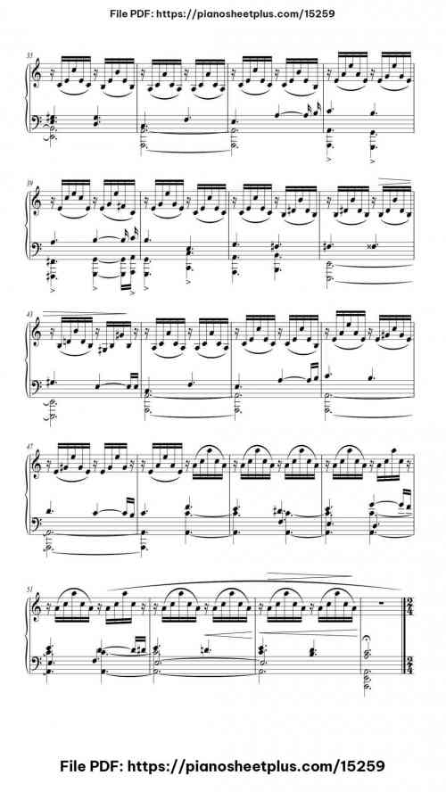 Exercises based on Beethoven's Symphony No. 7 (2nd movement) by Robert Schumann Level Advanced 15 Exercises based on Beethoven's Symphony No. 7 (2nd movement) piano sheet music free pdf