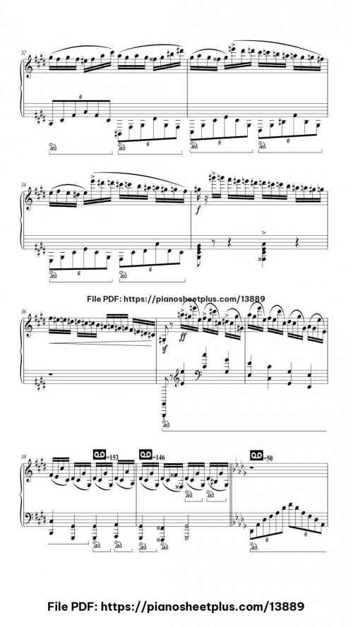 Fantaisie-Impromptu in C# Minor - Free Digital Piano Sheet (PDF) 17 Fantaisie-Impromptu in C# Minor piano sheet music free pdf