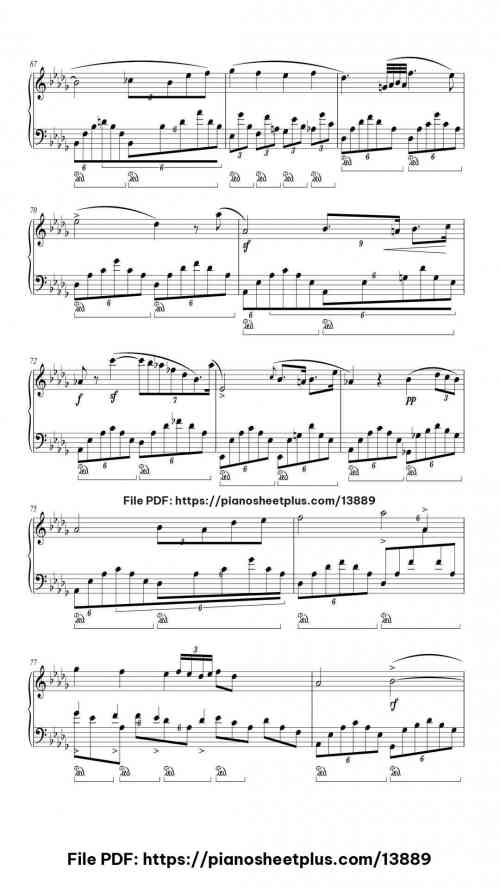 Fantaisie-Impromptu in C# Minor - Free Digital Piano Sheet (PDF) 20 Fantaisie-Impromptu in C# Minor piano sheet music free pdf