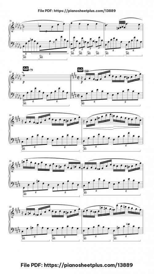 Fantaisie-Impromptu in C# Minor - Free Digital Piano Sheet (PDF) 21 Fantaisie-Impromptu in C# Minor piano sheet music free pdf