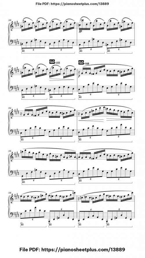 Fantaisie-Impromptu in C# Minor - Free Digital Piano Sheet (PDF) 23 Fantaisie-Impromptu in C# Minor piano sheet music free pdf